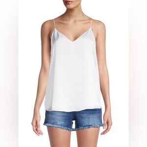 Calvin Klein White Camisole V-Neck Slip Top